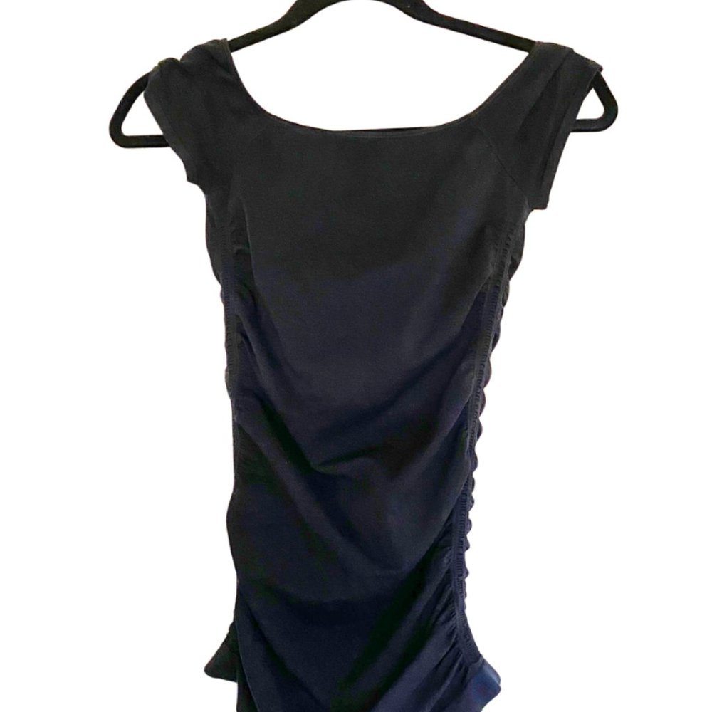 Black Scrunchie Top - Picture 3 of 5